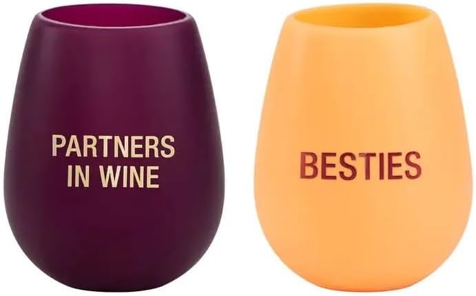 Besties/Partners Wine Cup Set