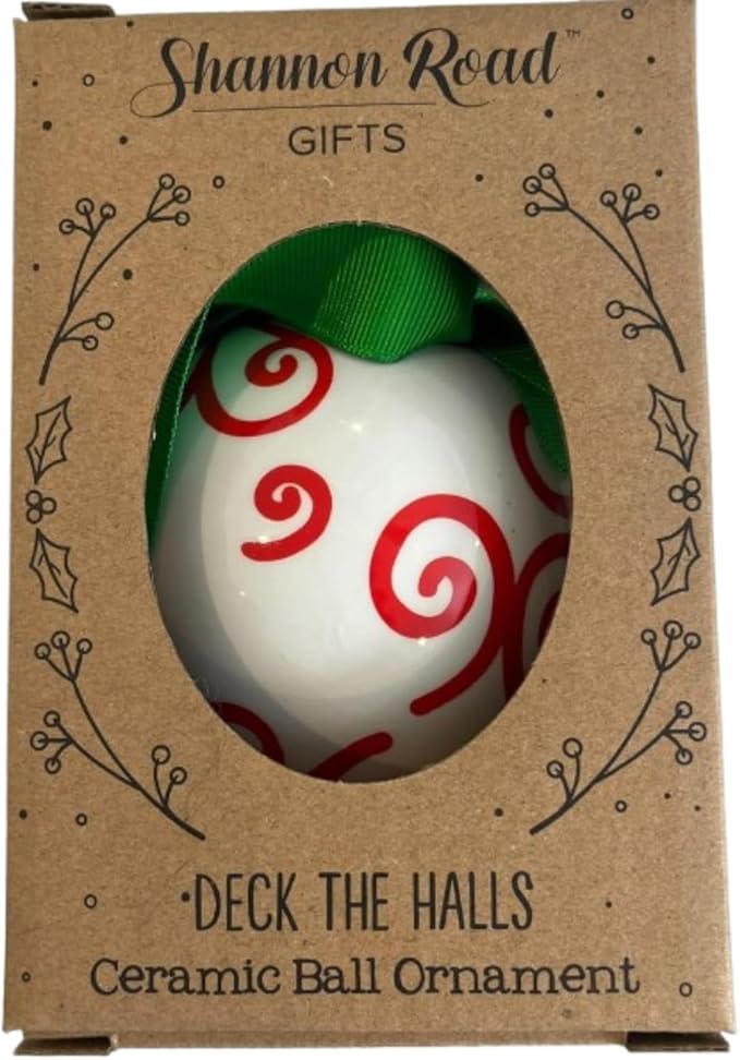 Shannon Roads Deck The Halls Christmas Ornament