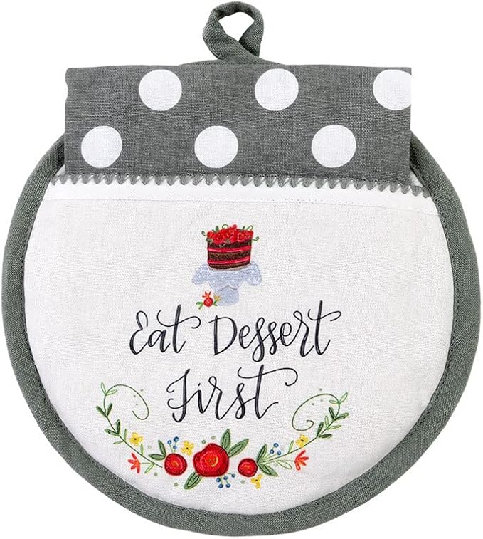 Shannon Road Gifts Classic Kitchen Cotton Kitchen Hot Pad
